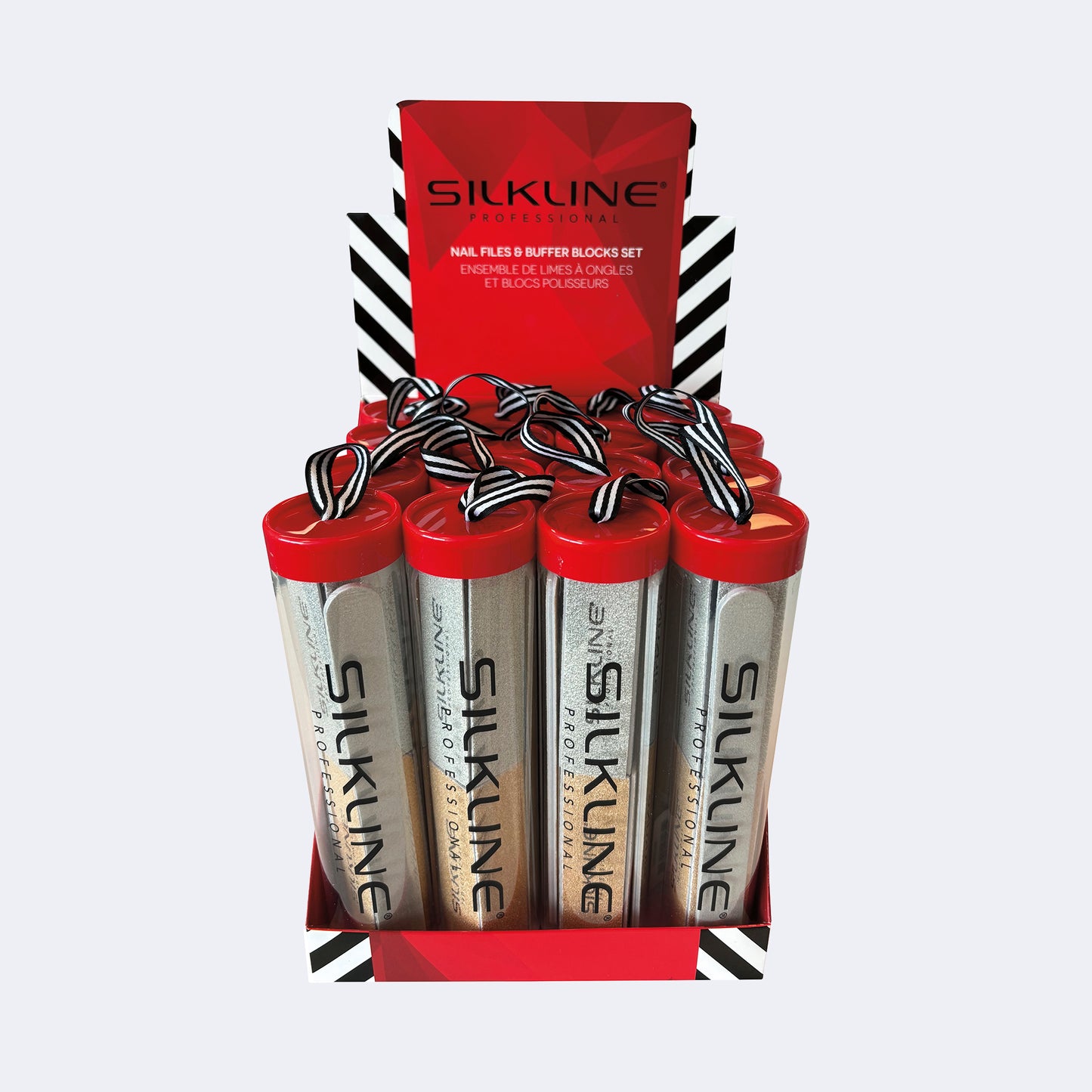 Silkline Buffer/Nail Display Metalix (16 units)