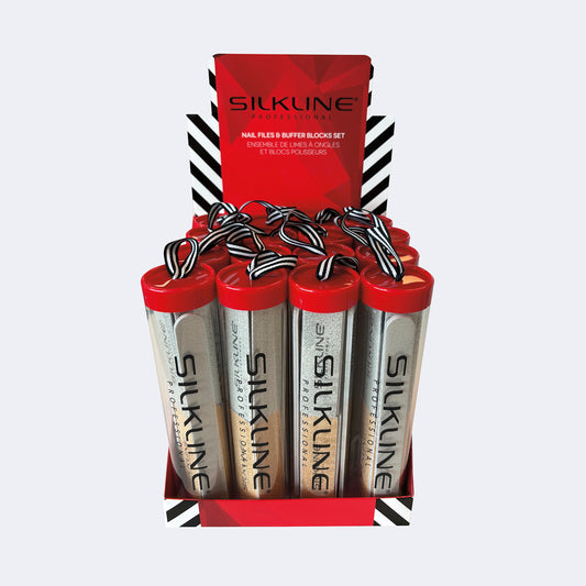 Présentoir Silkline Lime/Bloc Metalix (16 unités)