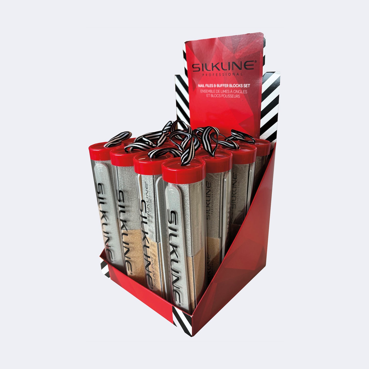 Silkline Buffer/Nail Display Metalix (16 units)