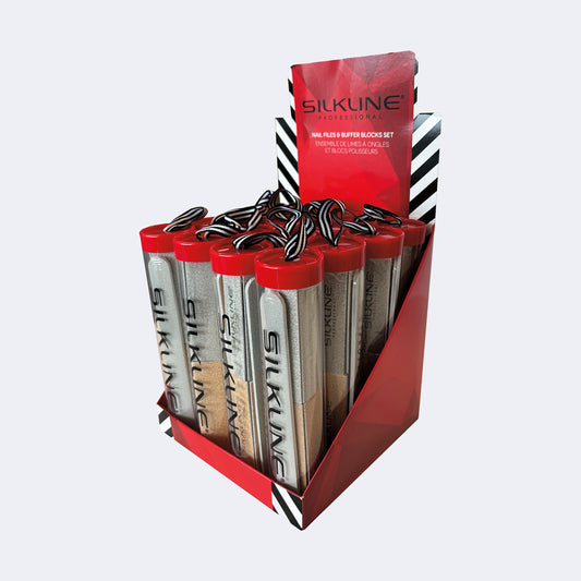 Présentoir Silkline Lime/Bloc Metalix (16 unités)