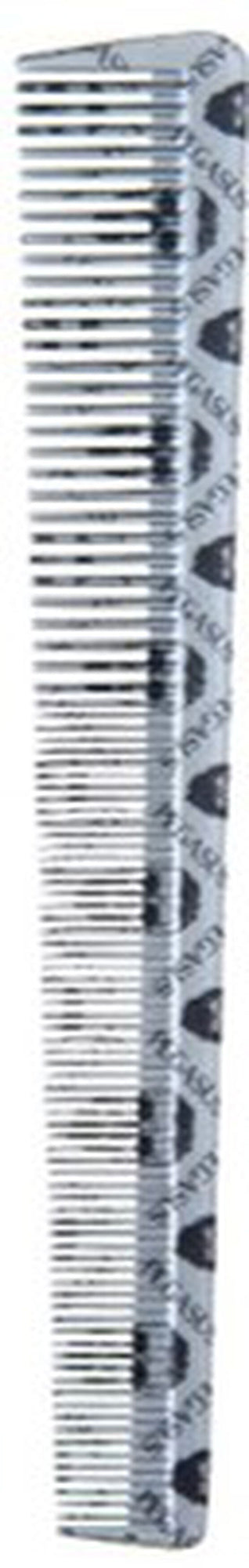 Pegasus Skulleto Barber 6.5" Comb Silver