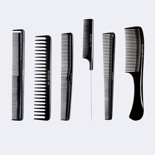 Pegasus Hard Rubber Combs Starter Kit (6 pcs)