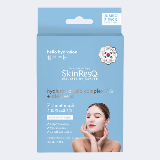 Masque BCL Spa en feuille Hello Hydration Skin RESQ 7/PQT