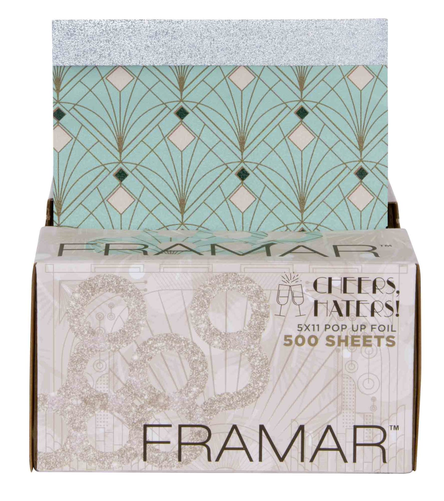 Framar Foil-It 5X11 Cheers Haters Embossed