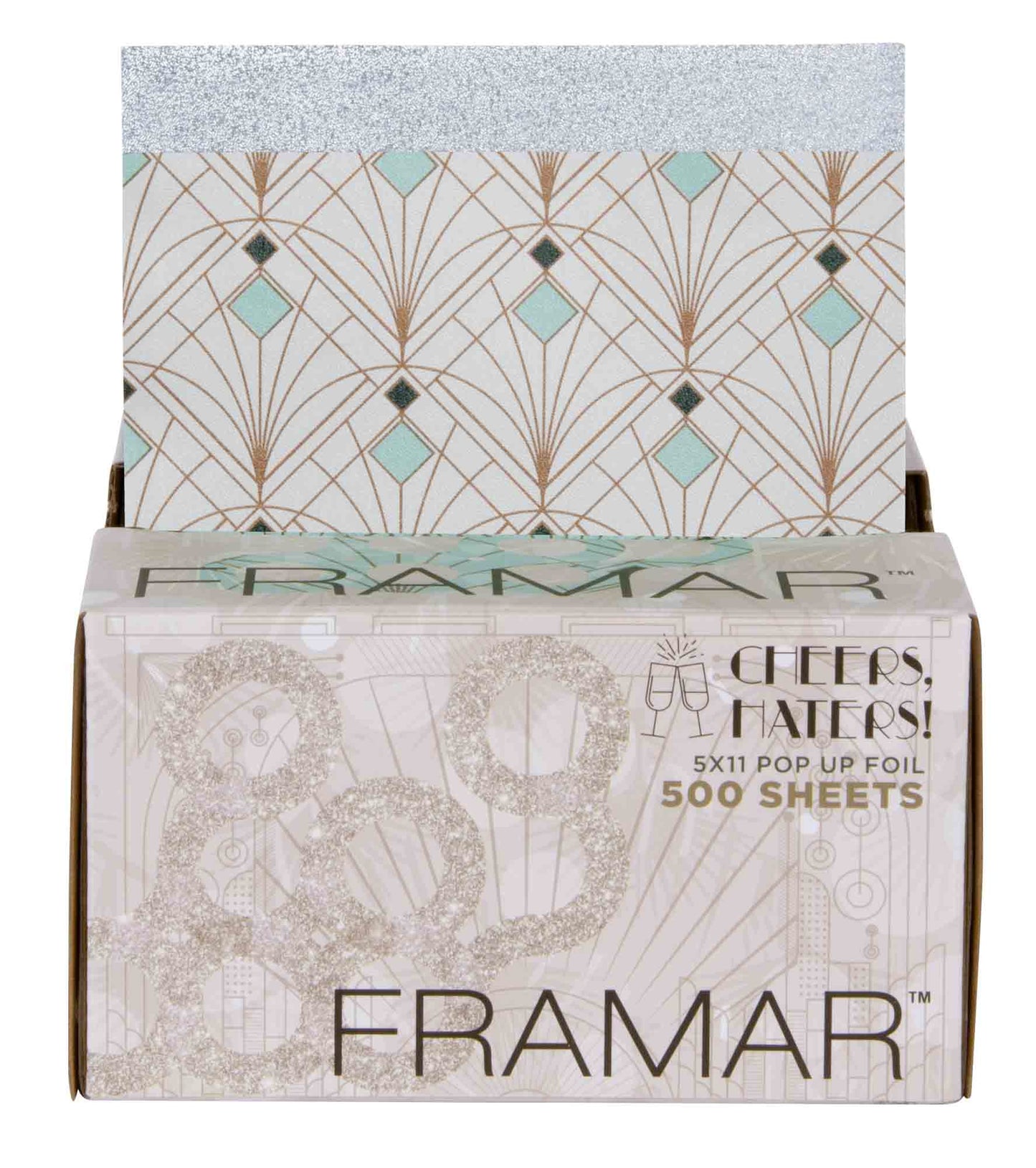 Framar Foil-It 5X11 Cheers Haters Embossed