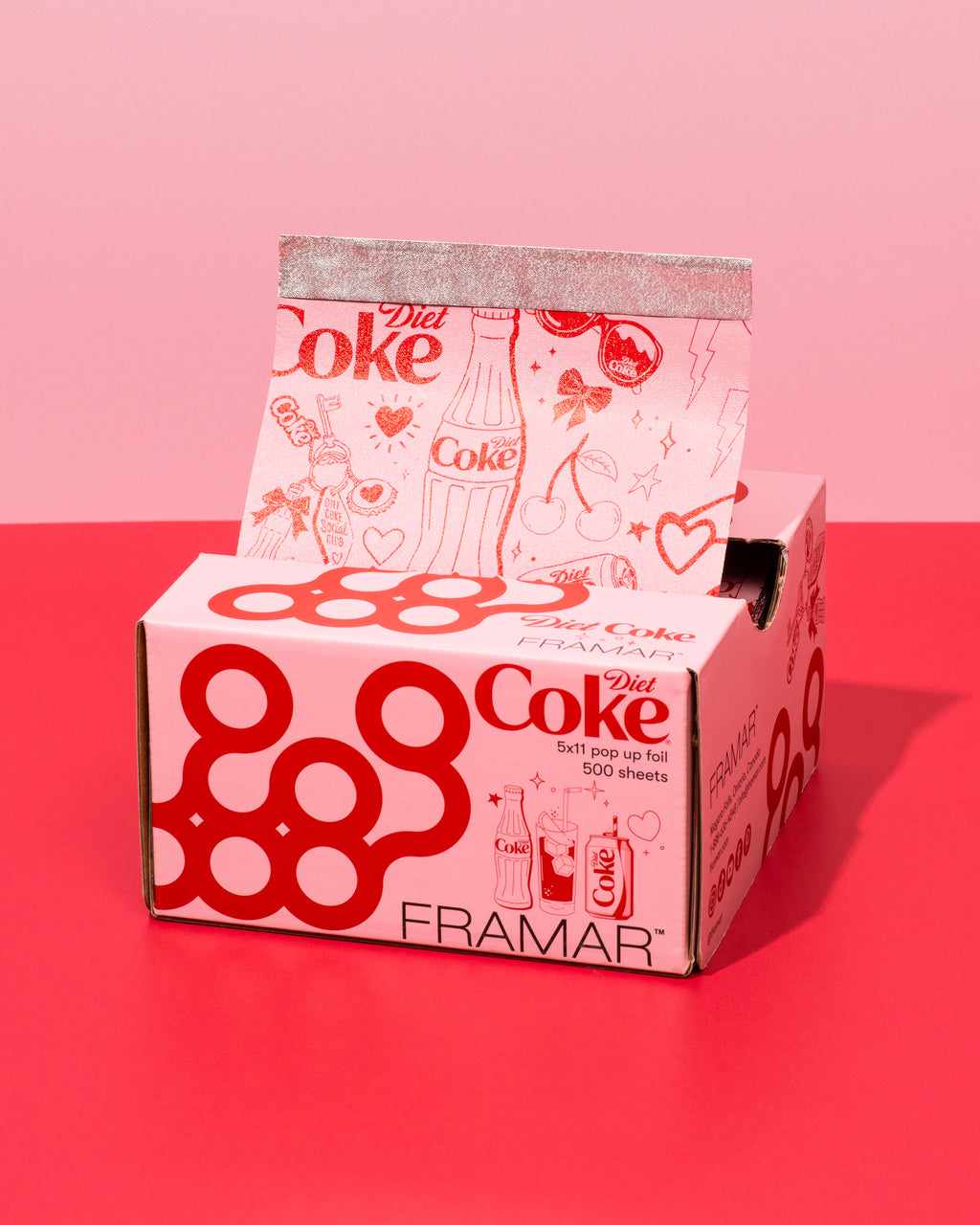 Papier Alum Framar 5X11 "Diet Coke"