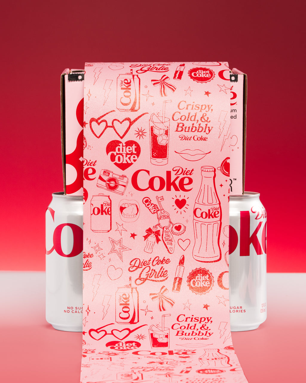 Papier Alum Framar Texturisé 1lb "Diet Coke"