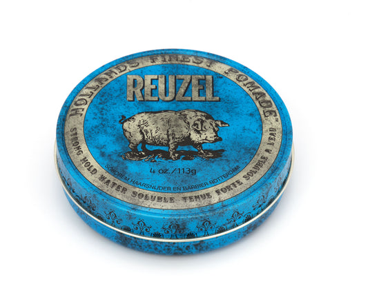 Reuzel Blue Strong Water Soluble Pomade - 4oz