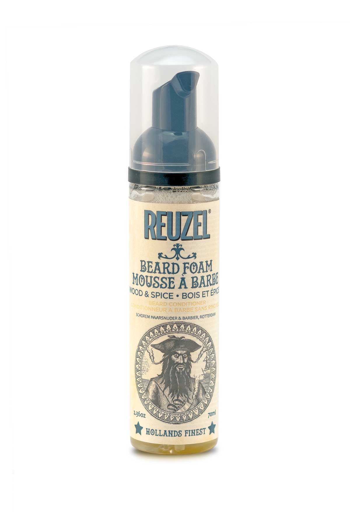 Mousse Reuzel Wood & Spice à barbe - 70ml