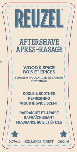 Lotion Reuzel Wood & Spice après rasage 200ml