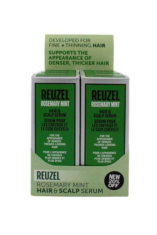 Reuzel Rosemary Mint Hair & Scalp Serum Opener 6 X 50ml
