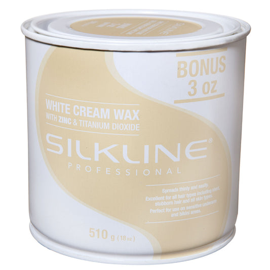 Silkline White Cream Wax 18oz