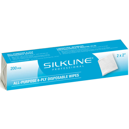 Silkline multipurpose wipes 2x2 200/box