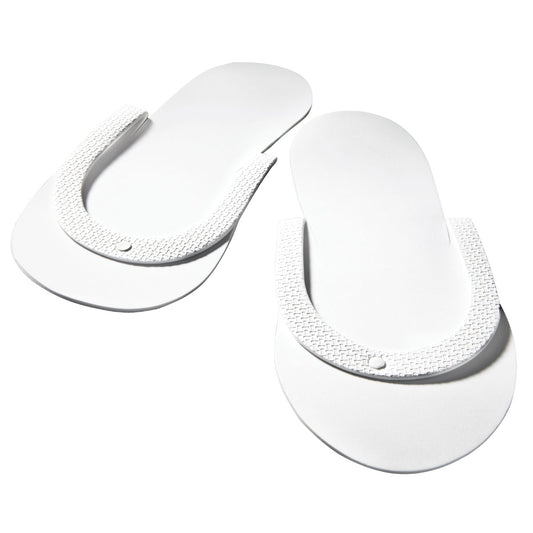 Dannyco Slippers White 1/pkg.