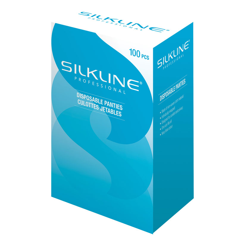 Disposable Silkline panties dark blue 100/box