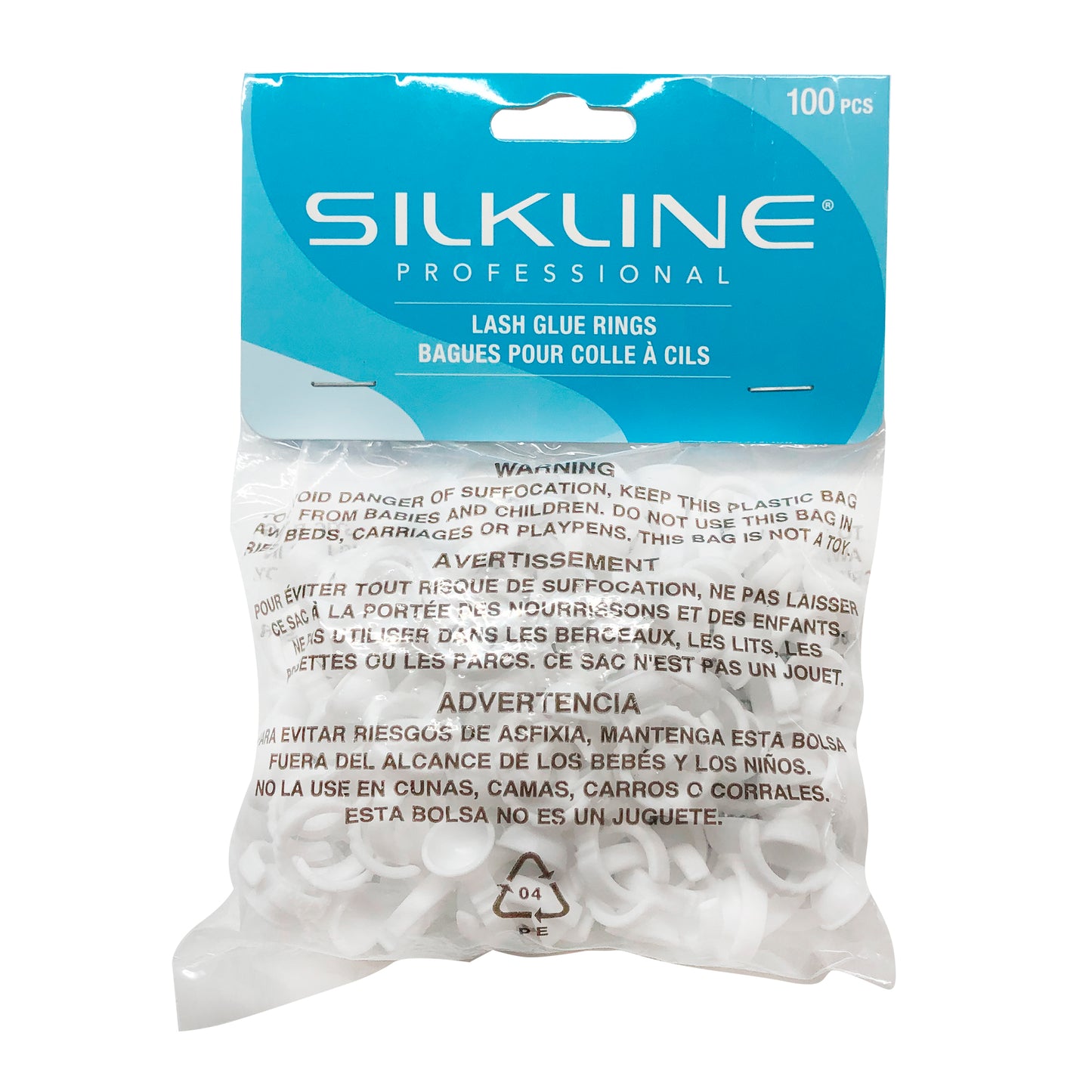 Bague Silkline pour colle à cils 100/sac