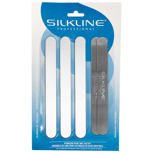 Silkline Stainless Steel Nail File Set