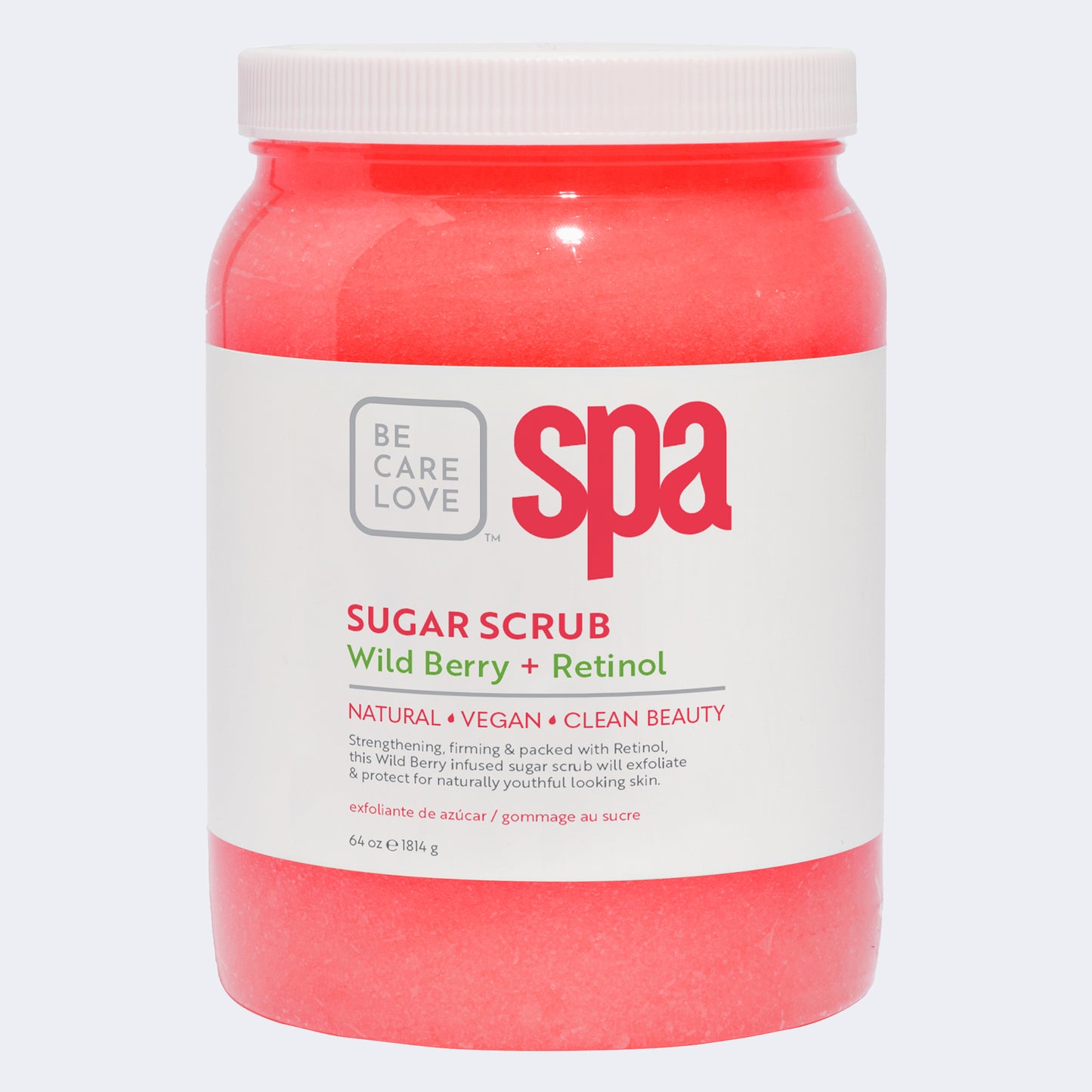 Gommage au sucre SPA Baies Sauvages + Rétinol 64oz