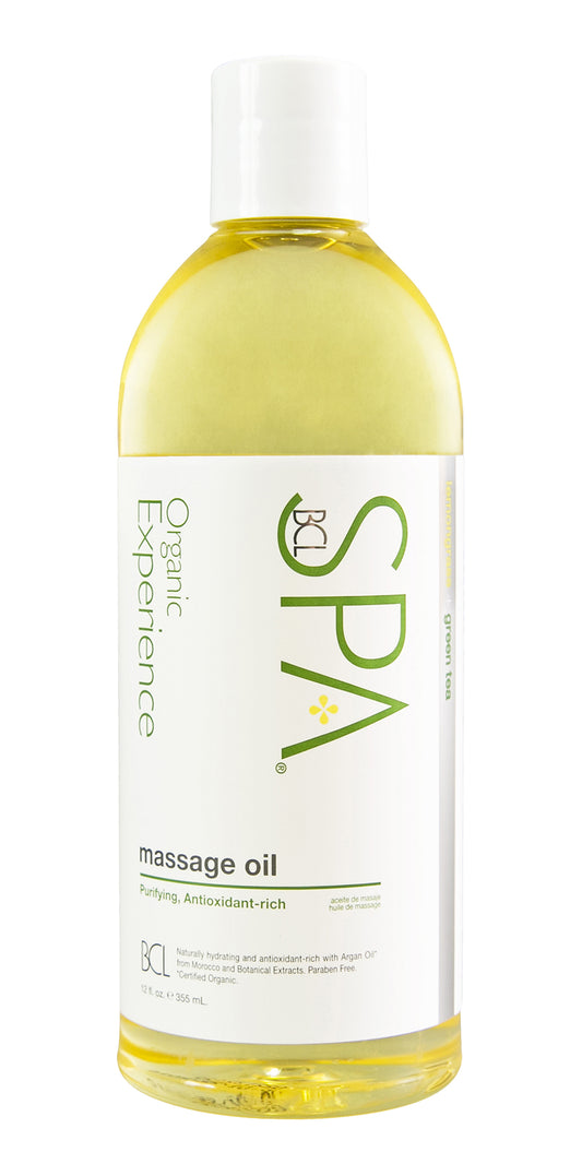 SPA massage oil Lemongrass + green tea 355ml