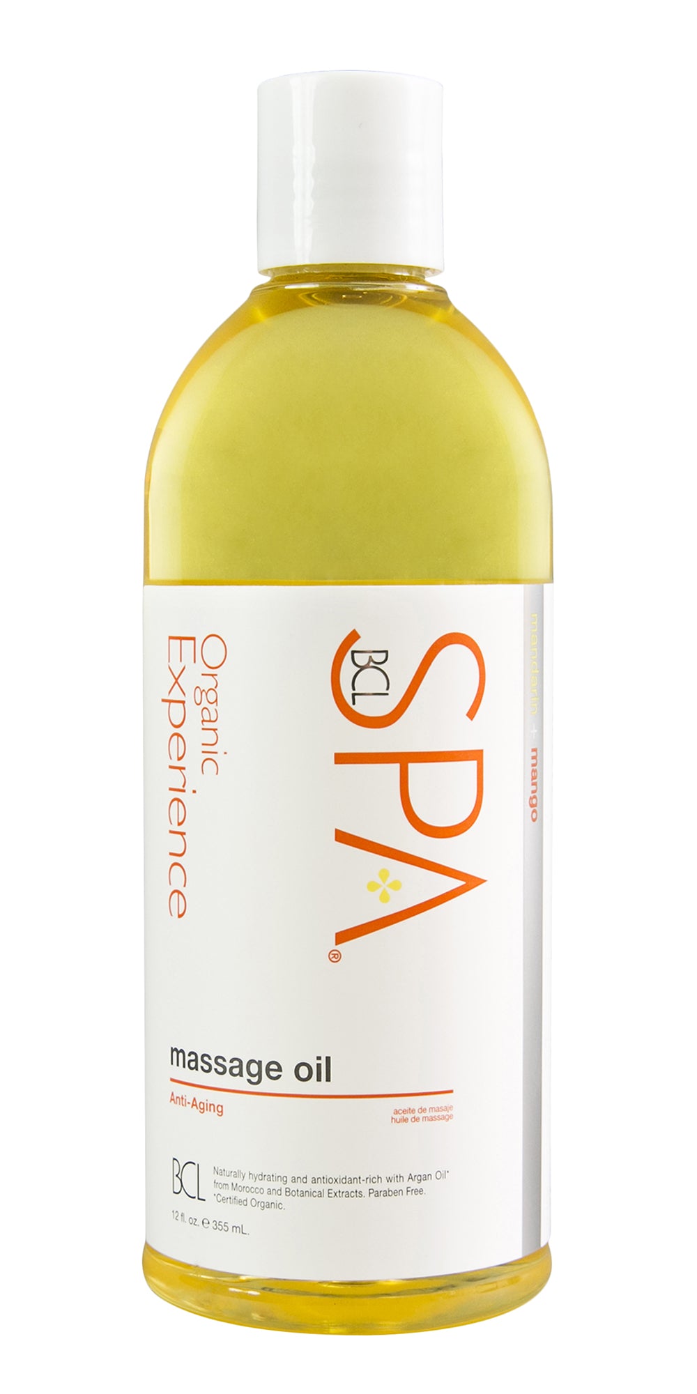 Tangerine + mango SPA massage oil 355ml