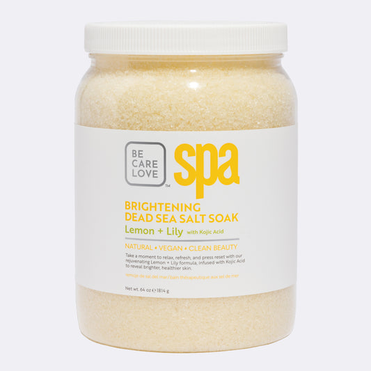 SPA Sea Salt Soak Lemon + Lily with kojic acid 16oz