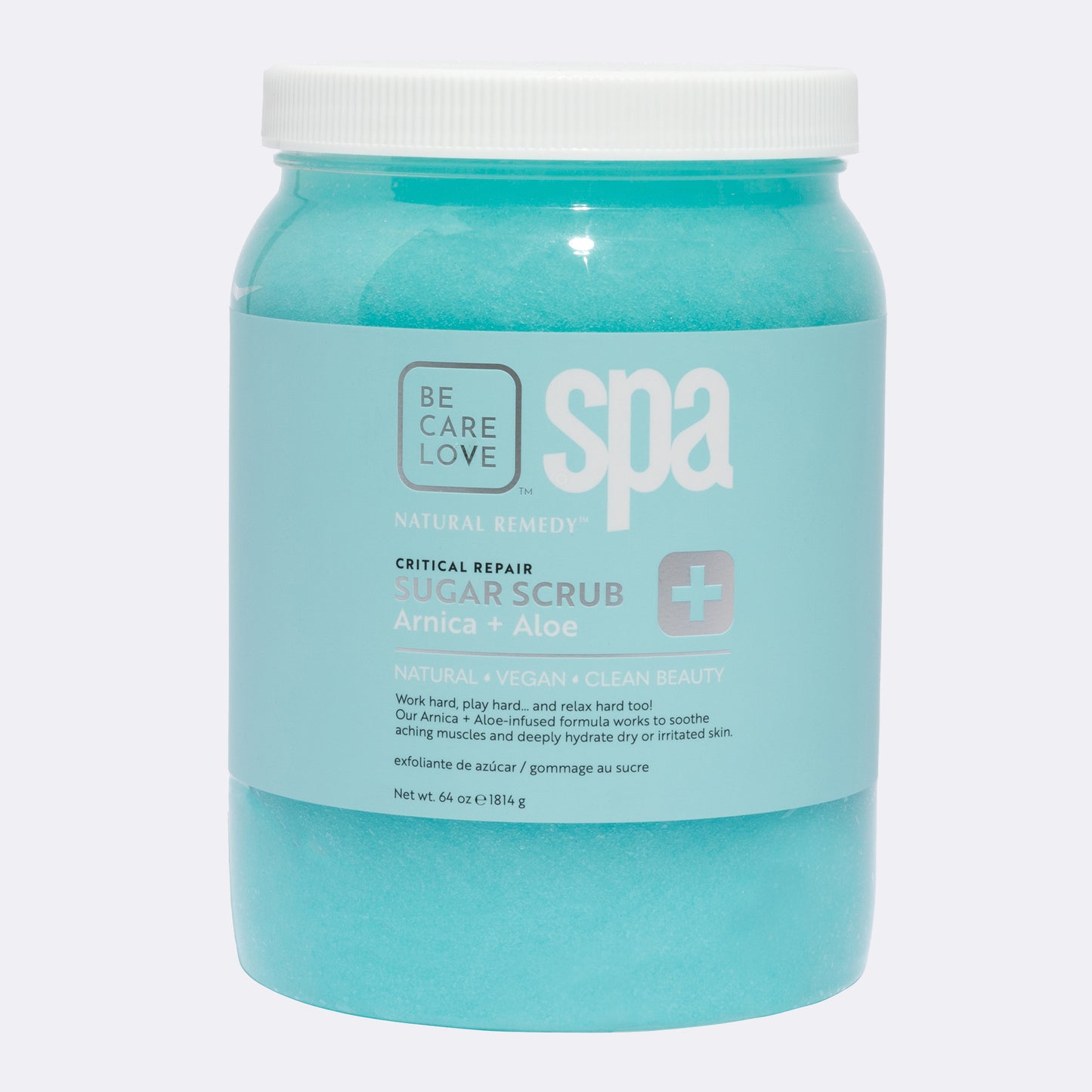 SPA Sugar Scrub Natural Remedy 64oz