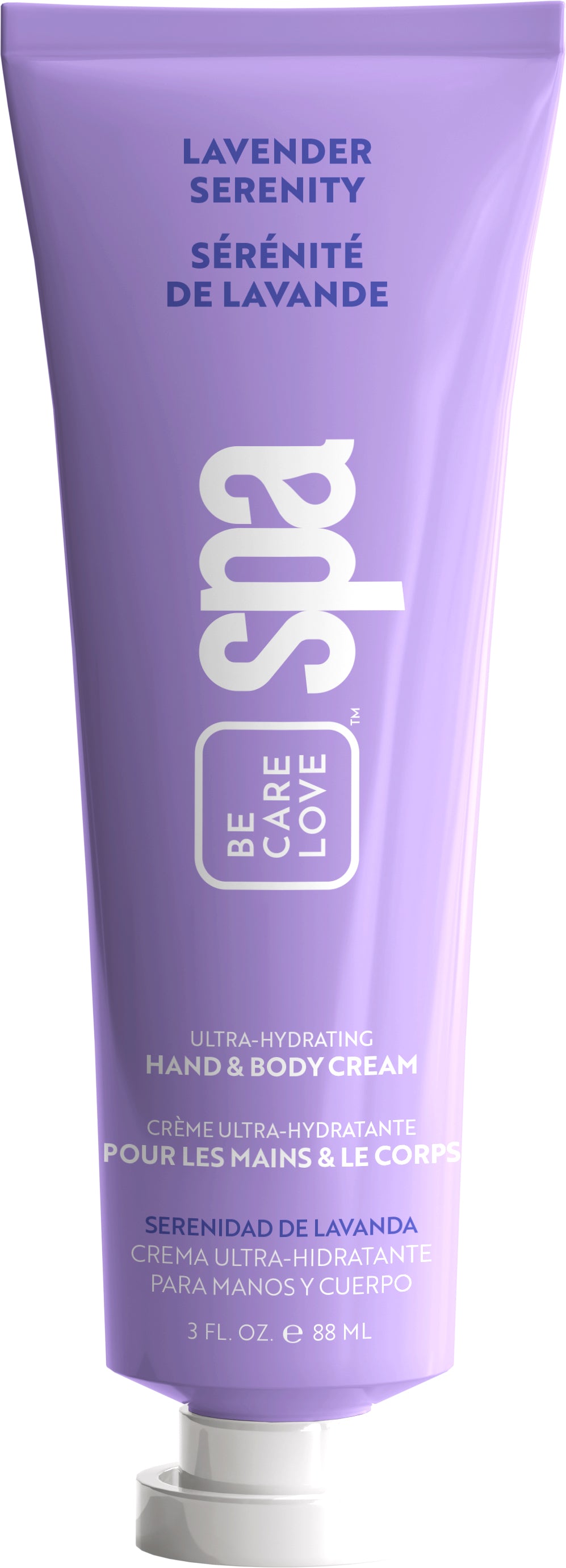 SPA Hand & Body Cream Lavender 3oz