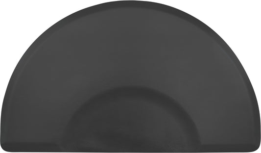 Elite Semi-Circular Mat 3" X 5" Black
