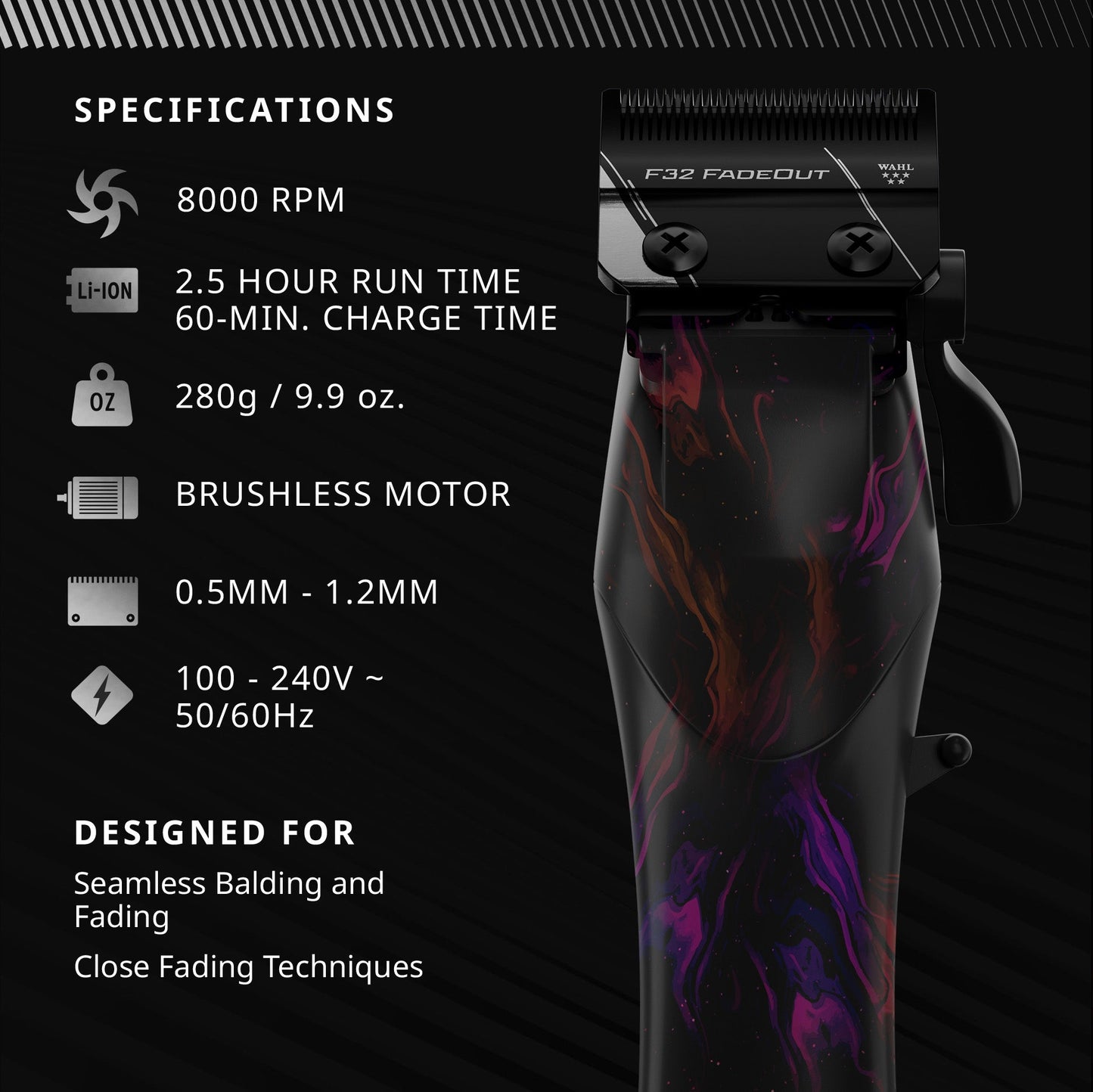 Tondeuse Wahl 5 Star Vapor Édition Limitée