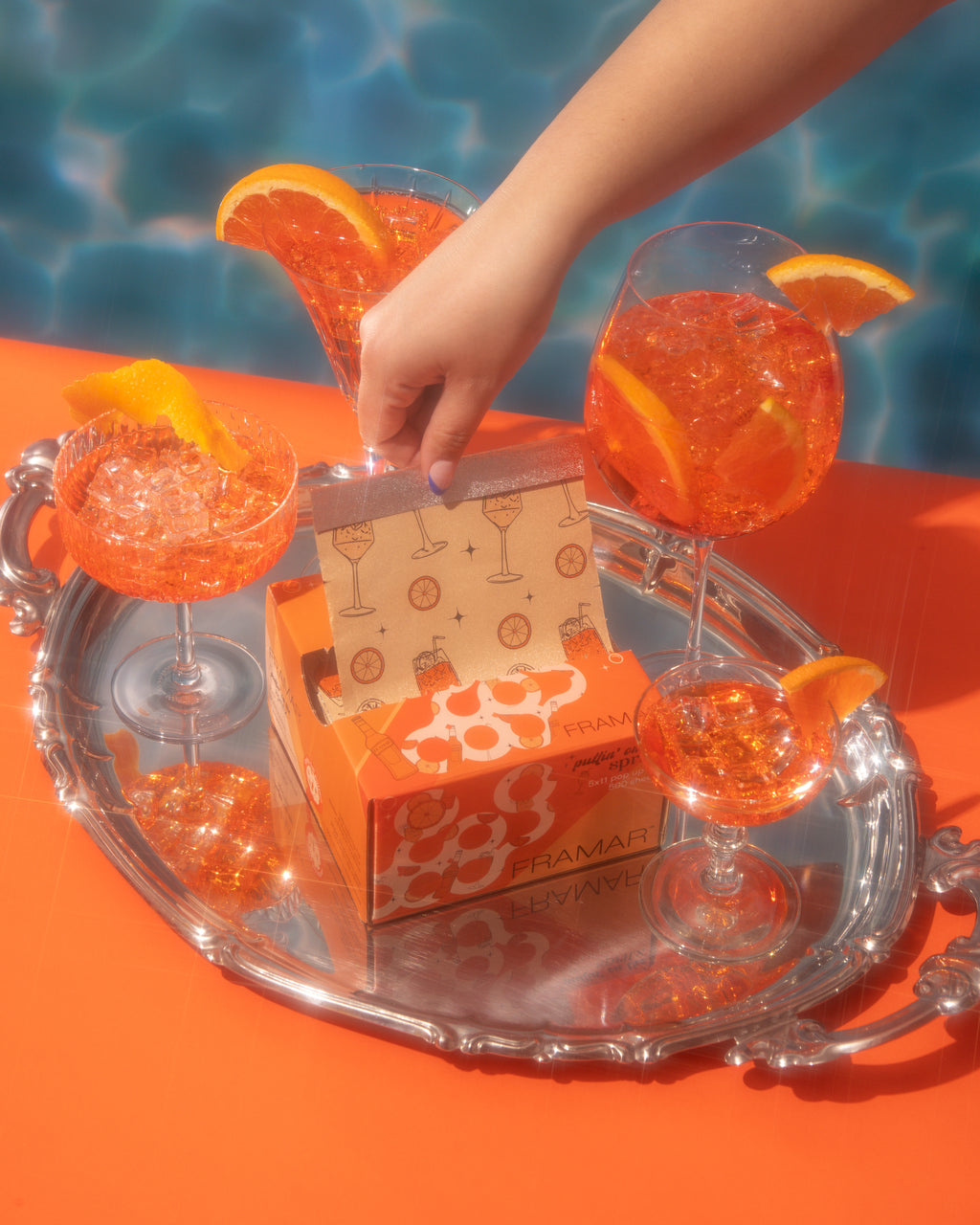 Papier Alum Framar 5X11 "Puttin' On the Spritz"