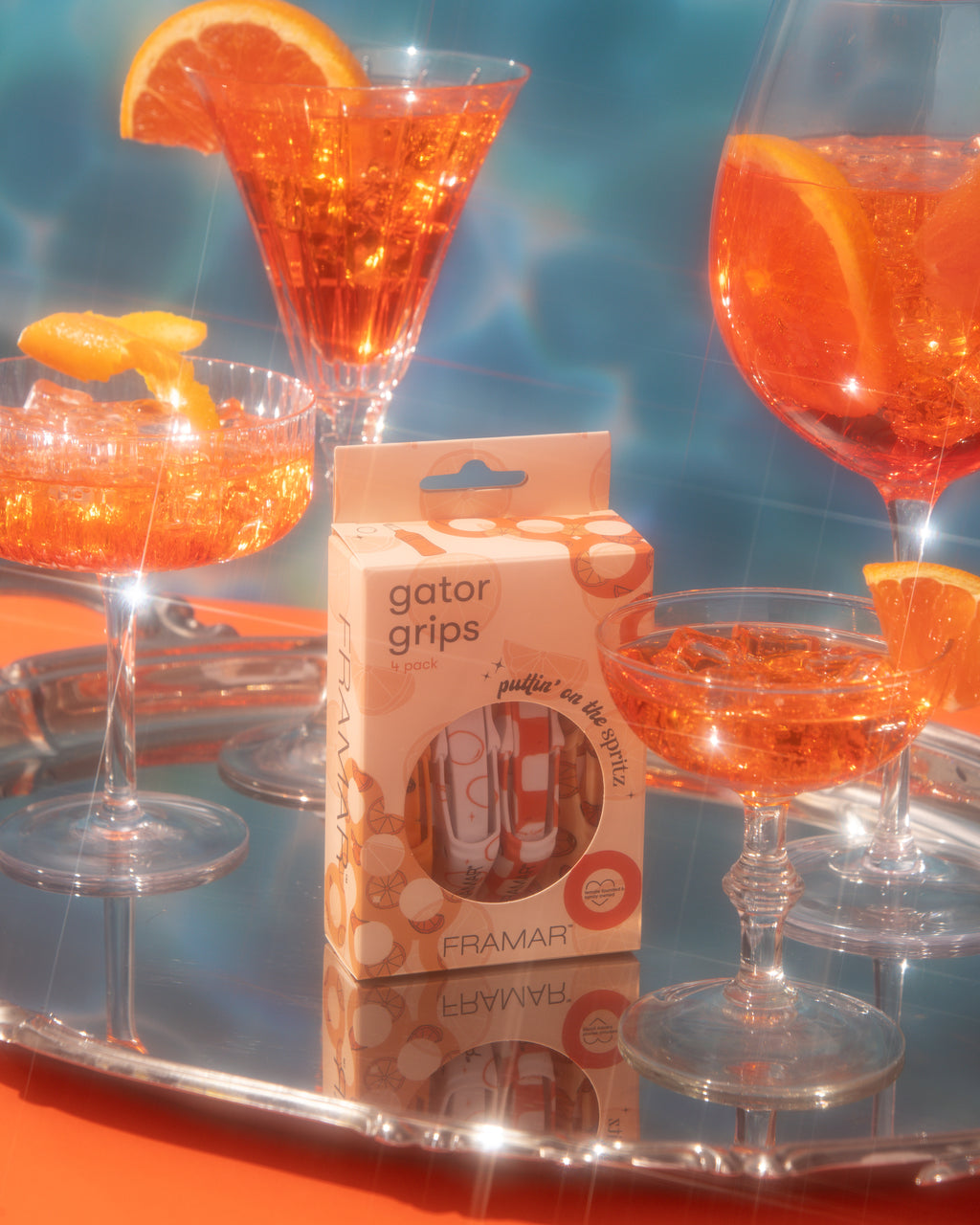 Pince Framar Gator "Puttin' On the Spritz" 4/pqt