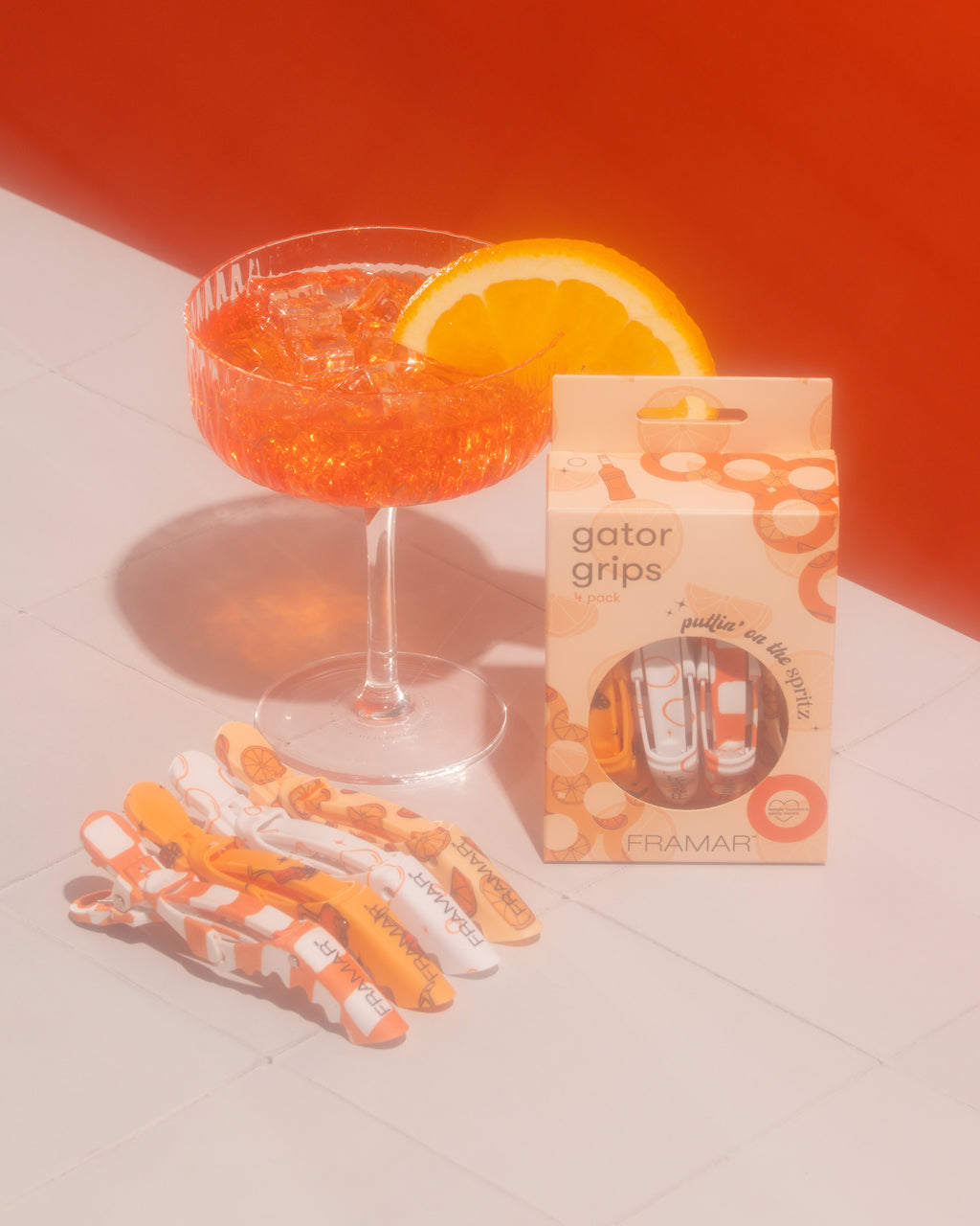 Pince Framar Gator "Puttin' On the Spritz" 4/pqt