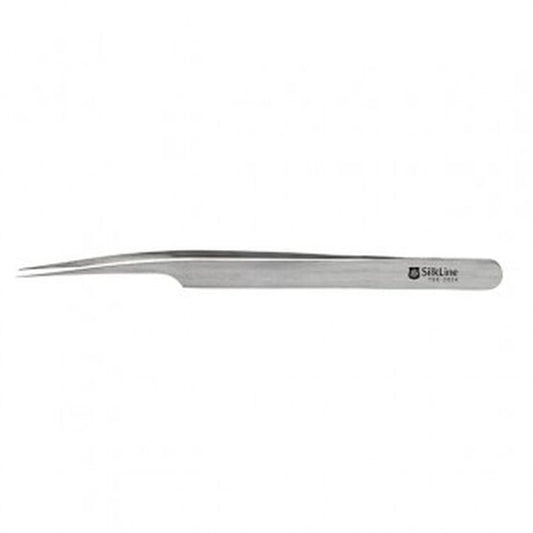 Silkline precision tweezers for eyelash extensions