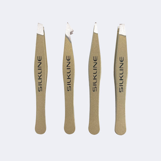 Silkline Mini Tweezers Metalix Set