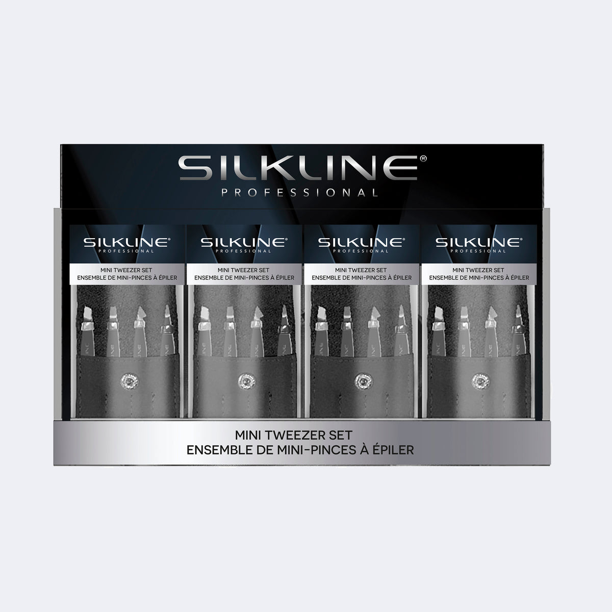Présentoir Silkline mini pince à épiler Twilight