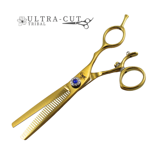Ciseau Tribal à coupe Ultra-Cut Twist Or à Amincir Droitier