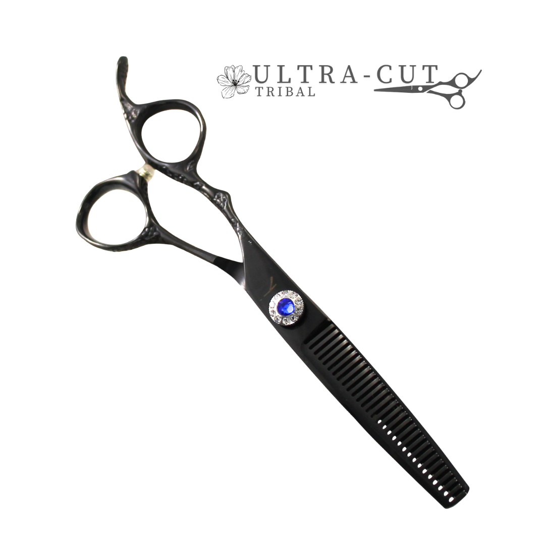 Tribal Scissor Blues Noir Cutting/Thinning 6'' Left-Handed Kit