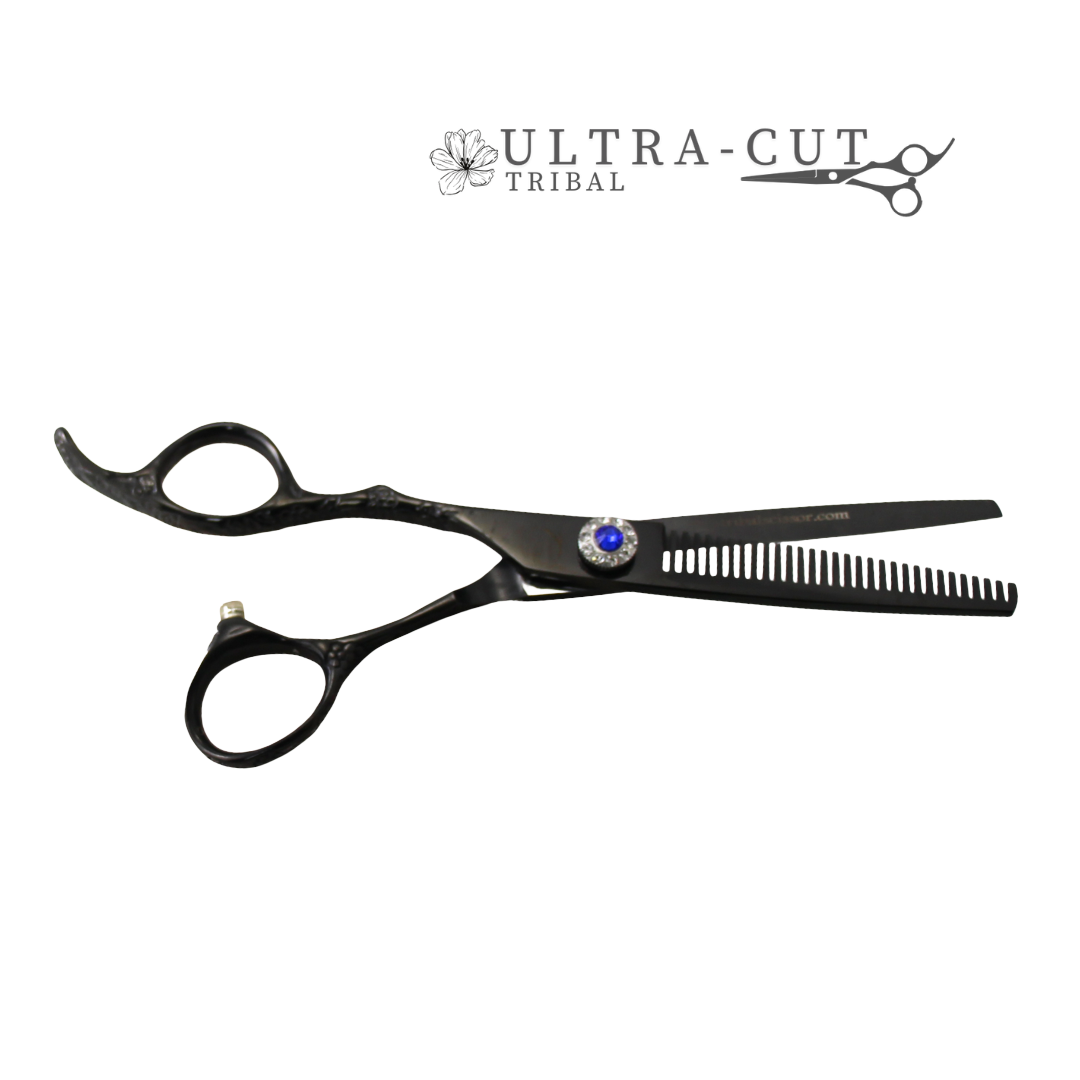 Tribal Scissor Blues Noir Cutting/Thinning 6'' Left-Handed Kit