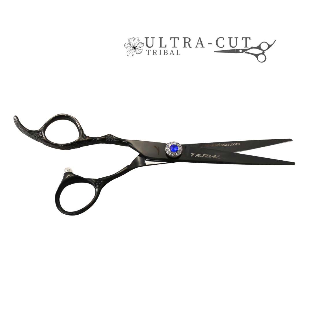 Tribal Scissor Blues Noir Cutting/Thinning 6'' Left-Handed Kit