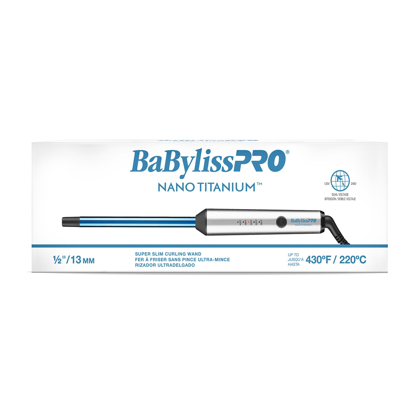 Curling Iron without Clamp Babyliss Pro 0.5"